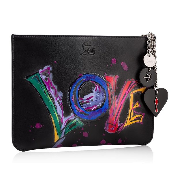 2018新作人気 Christian Louboutin クリスチャンルブタンスーパーコピー☆ Loubicute Small Pouch "LOVE"